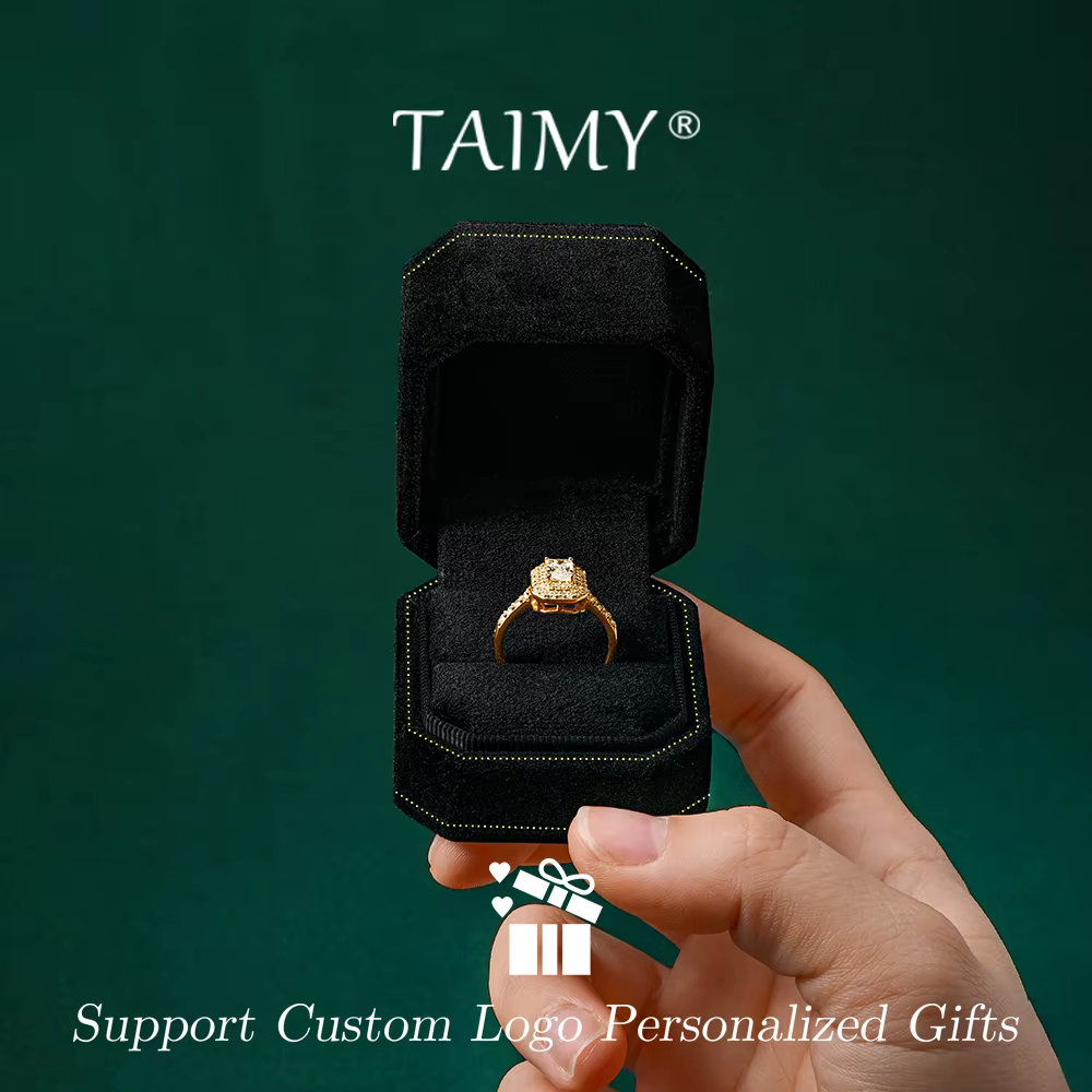 Boîte à bijoux en velours TAIMY