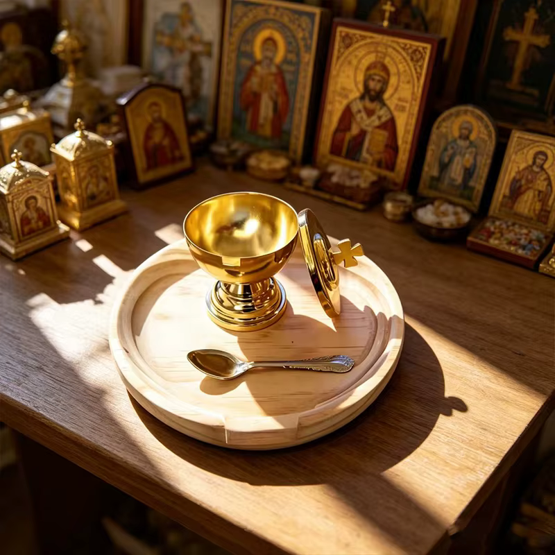 Cadeau religieux, ensemble d'autel orthodoxe