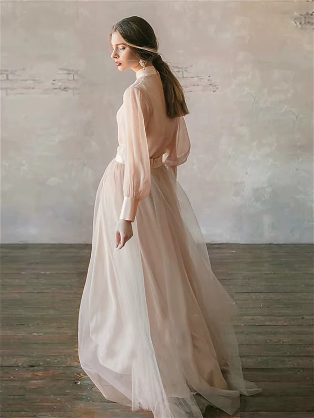 Robe de soirée formelle pour invités de mariage