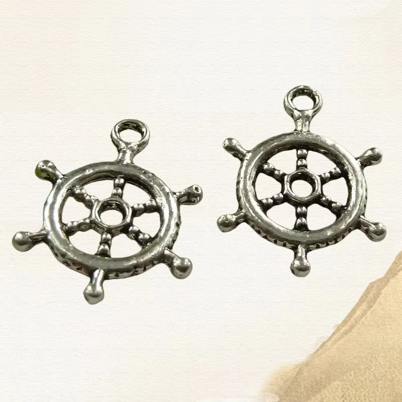 240 pendentifs breloques ancre couleur argent antique 20x15MM pour bracelets