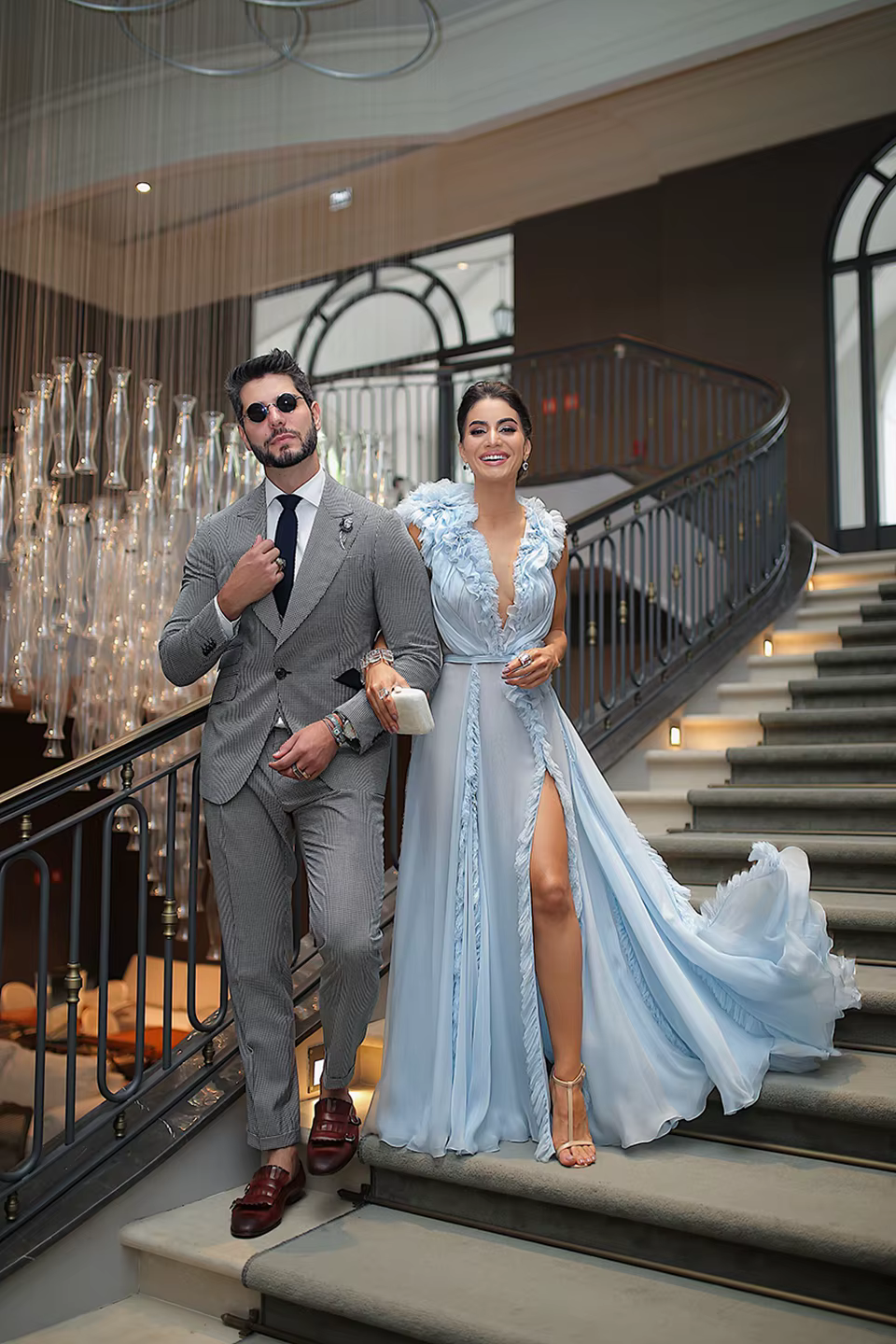 Robes de bal bleu clair 2026 pour femmes
