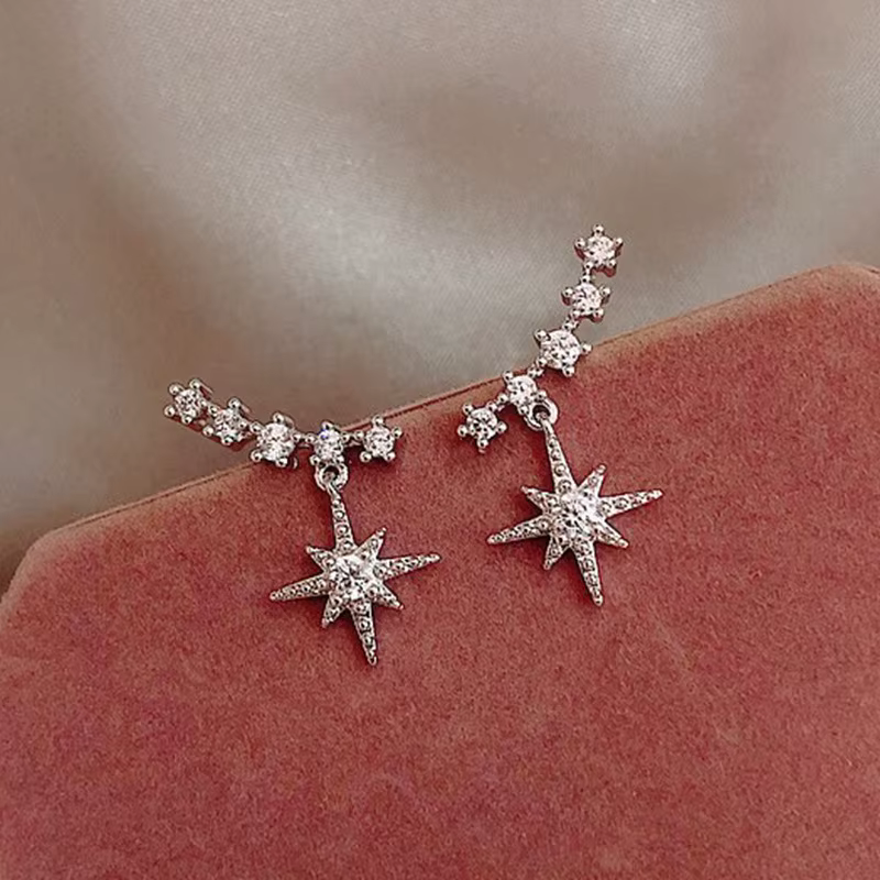 CAOSHI – boucles d'oreilles étoile exquises pour femmes