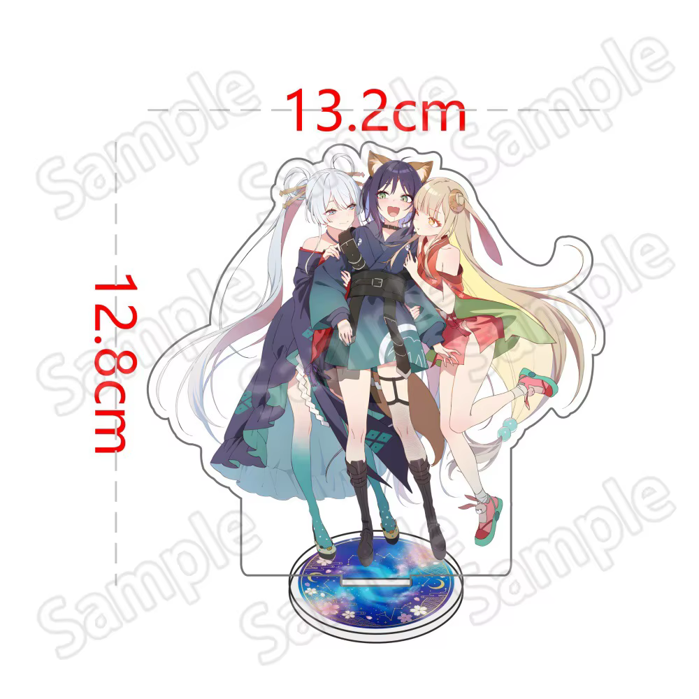 Figurine de personnage d'anime mignon en acrylique