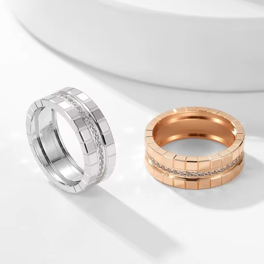 Bague de luxe de style français