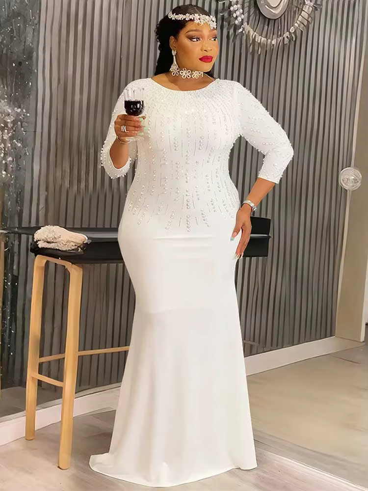 Robes de soirée grande taille pour femmes
