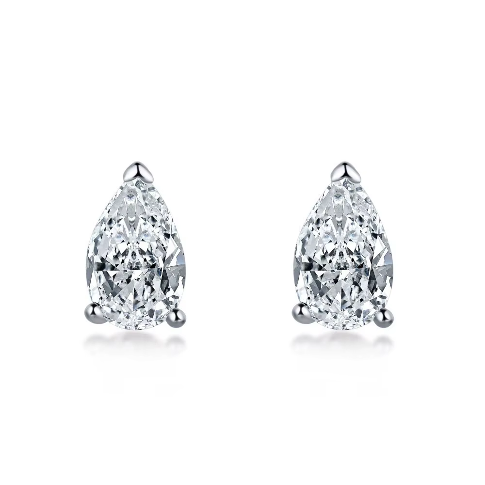 Fine Jewelry – boucles d'oreilles en argent Sterling 100% 925