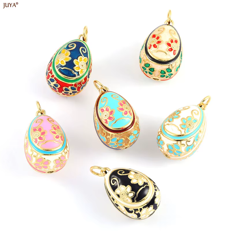 JUYA – pendentif Style bohémien plaqué or 18 carats