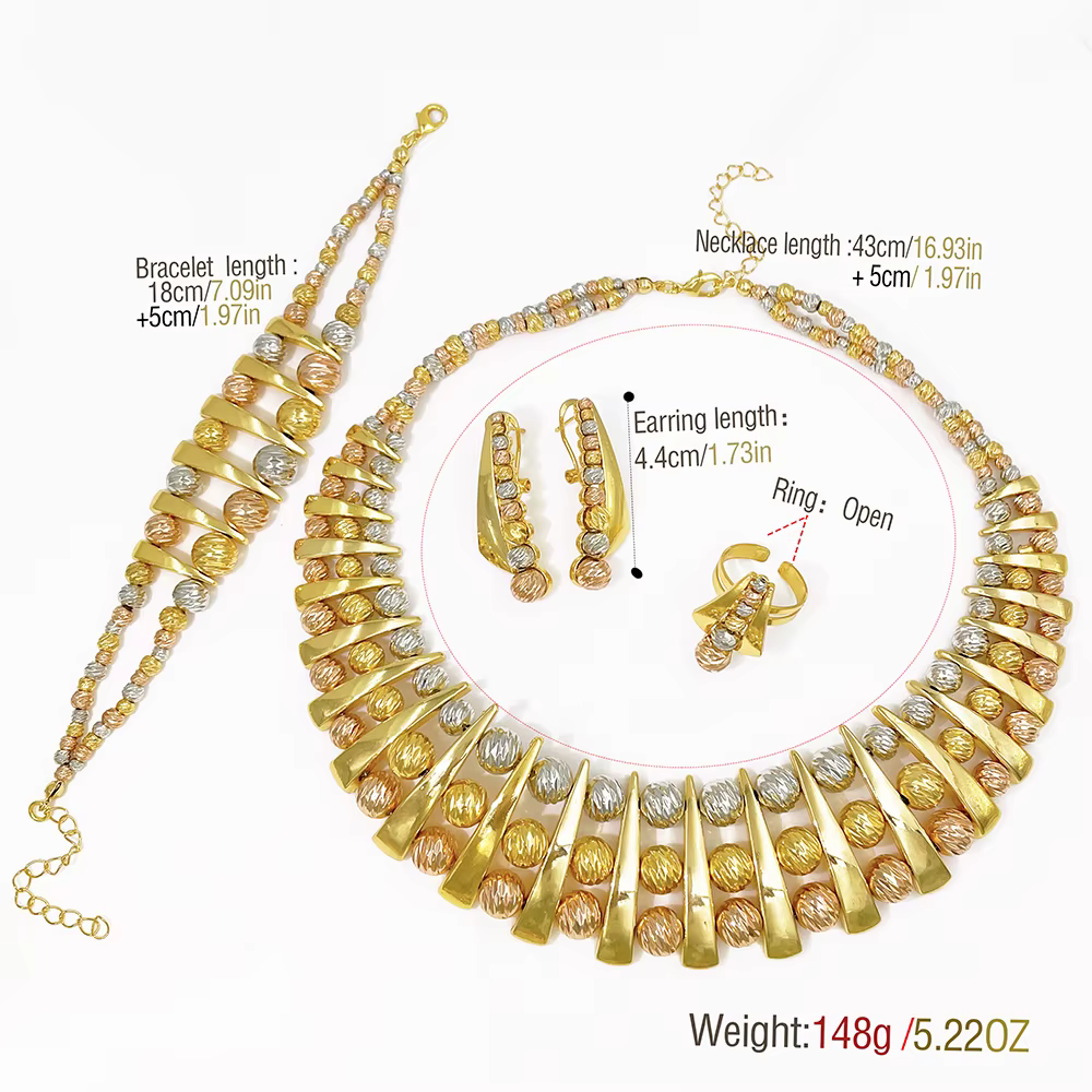 Ensemble de bijoux de luxe GZJPEI