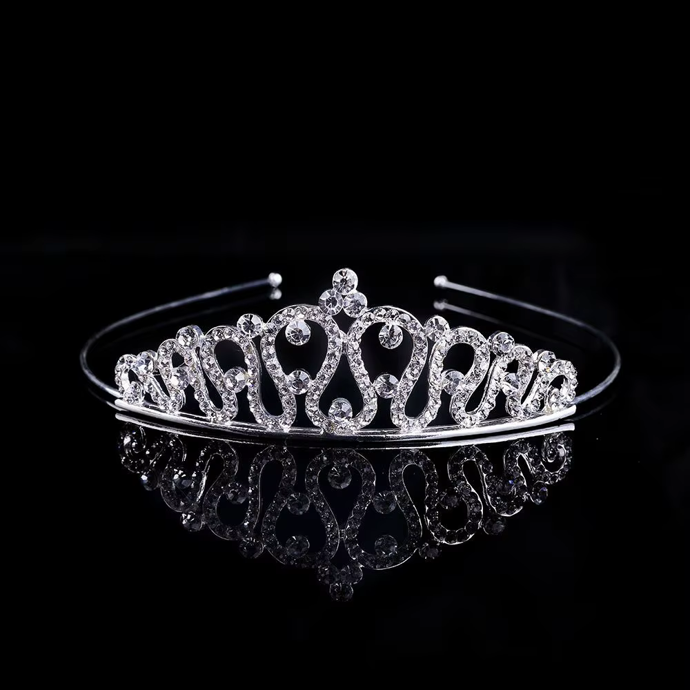 Bijoux amour coeur cheveux accessoires diadèmes couronnes bandeaux mariée mariage