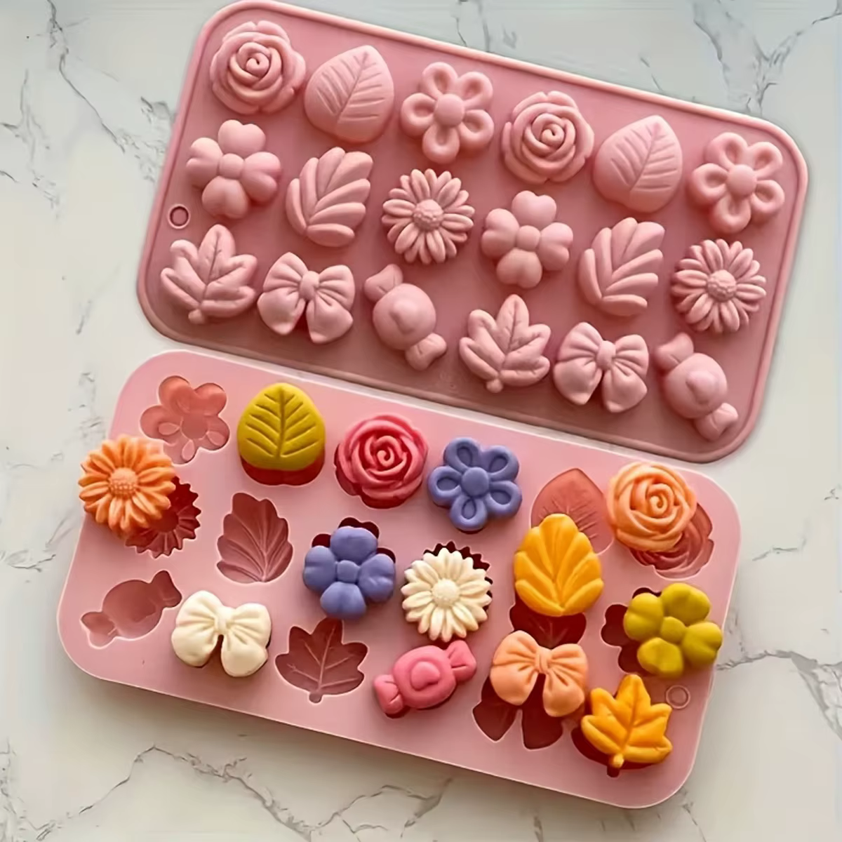 Moules à bougies en silicone