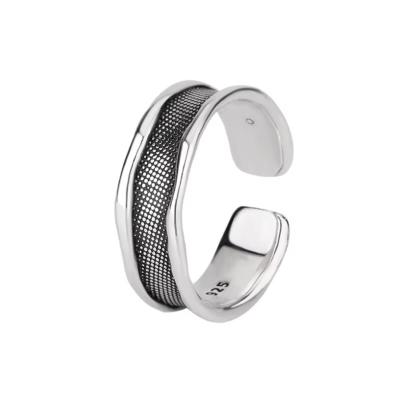 Bagues de fiançailles empilables en argent Sterling 925 pour femmes