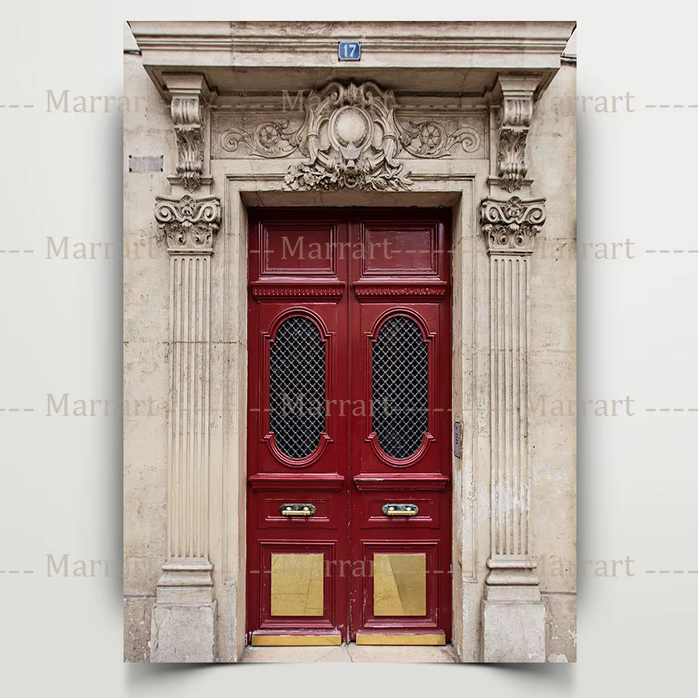 Paris porte photographie impression