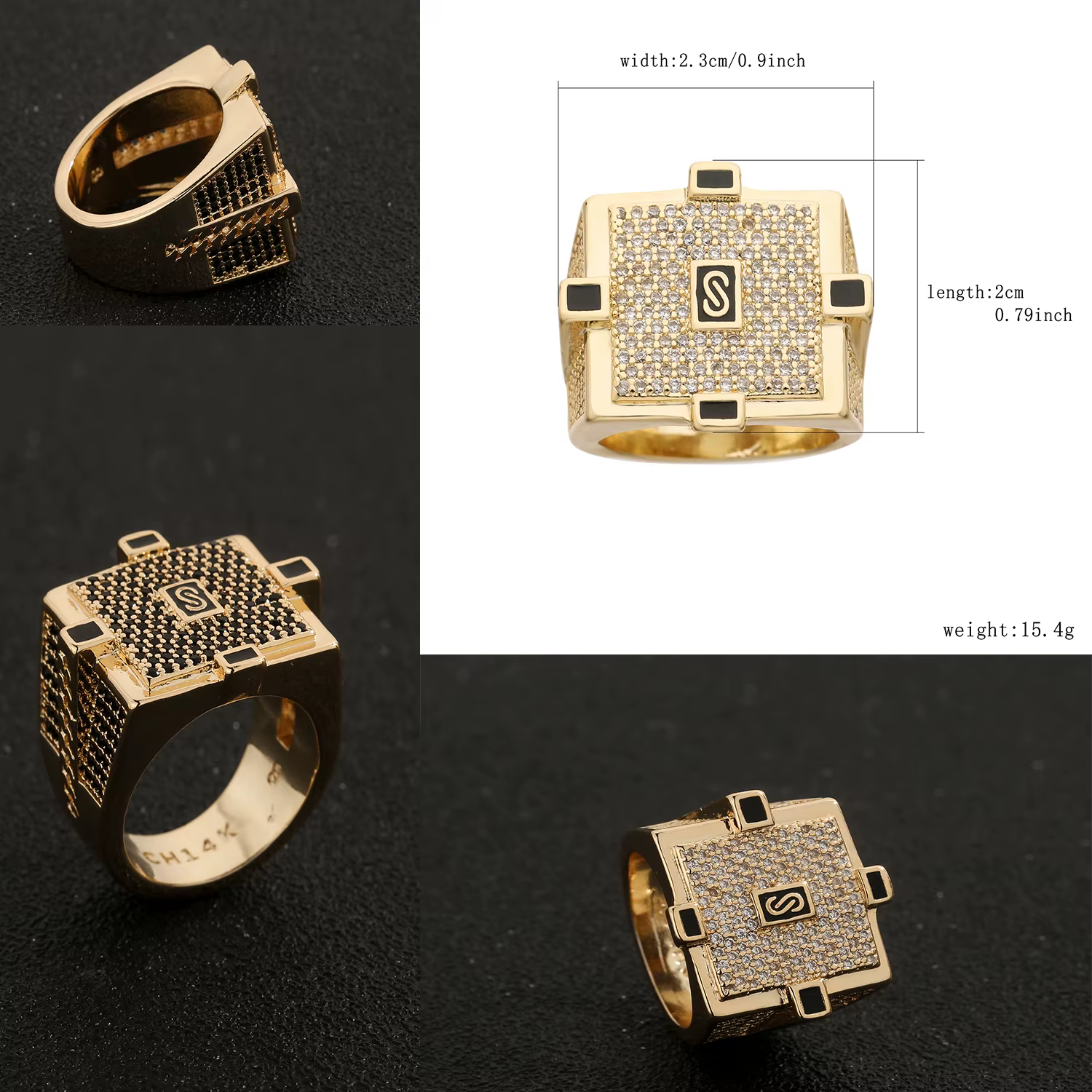 Bague Vintage pour hommes