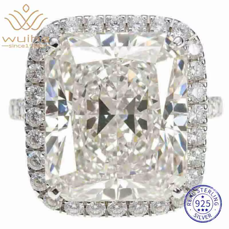 WUIHA – bague Cocktail Vintage en argent Sterling 100% 925