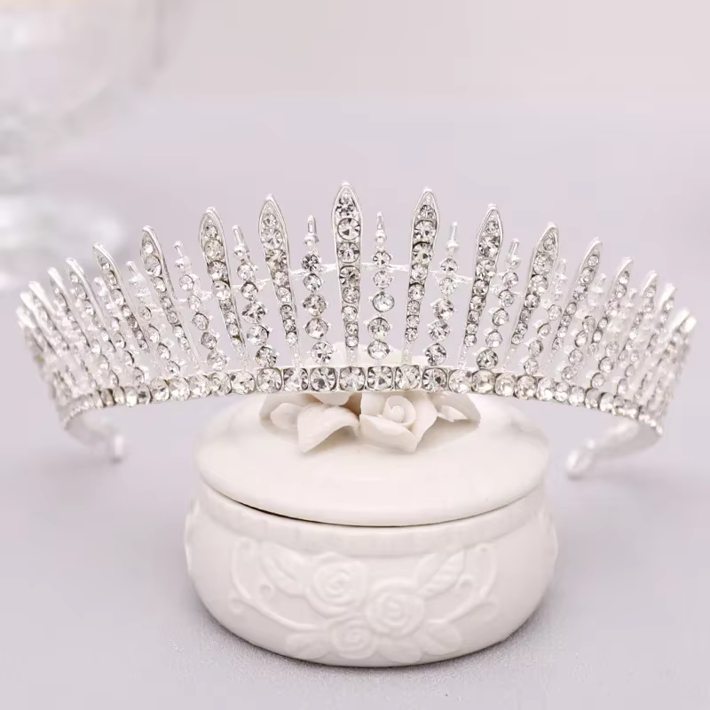 Nouvelle Couronne de Mariée en Cristal