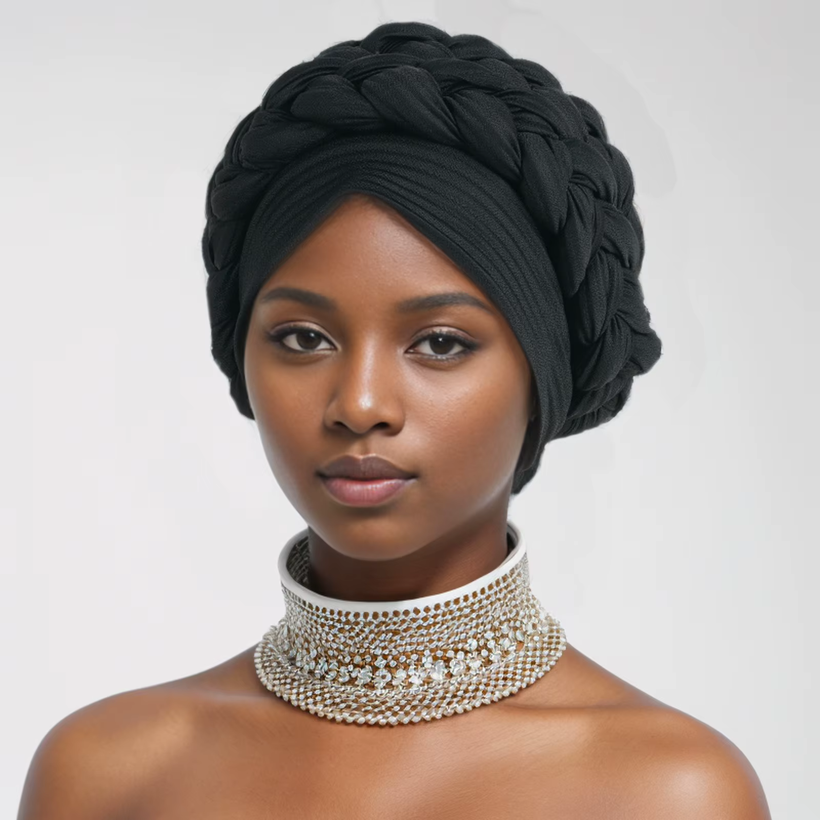 Auto Gele-Cravate de Sauna Africaine