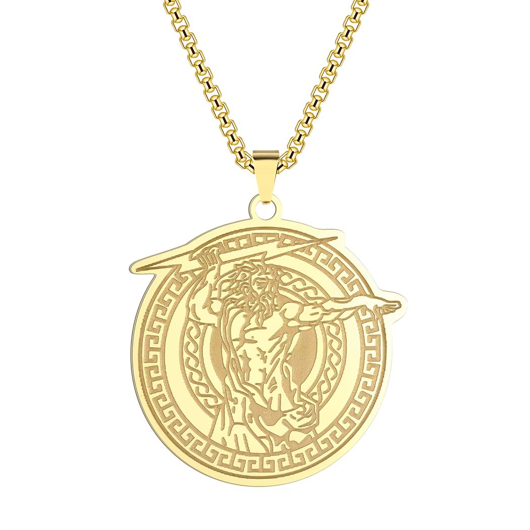 Collier pendentif Z192.Vintage pour hommes et femmes