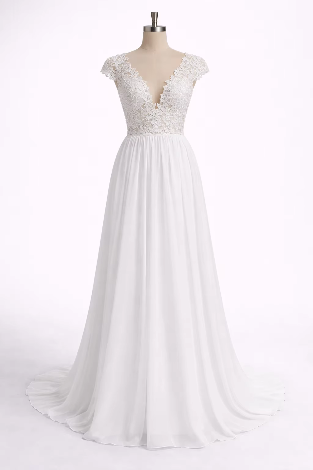 Robes de mariée en dentelle coupe A 2026 pour femmes