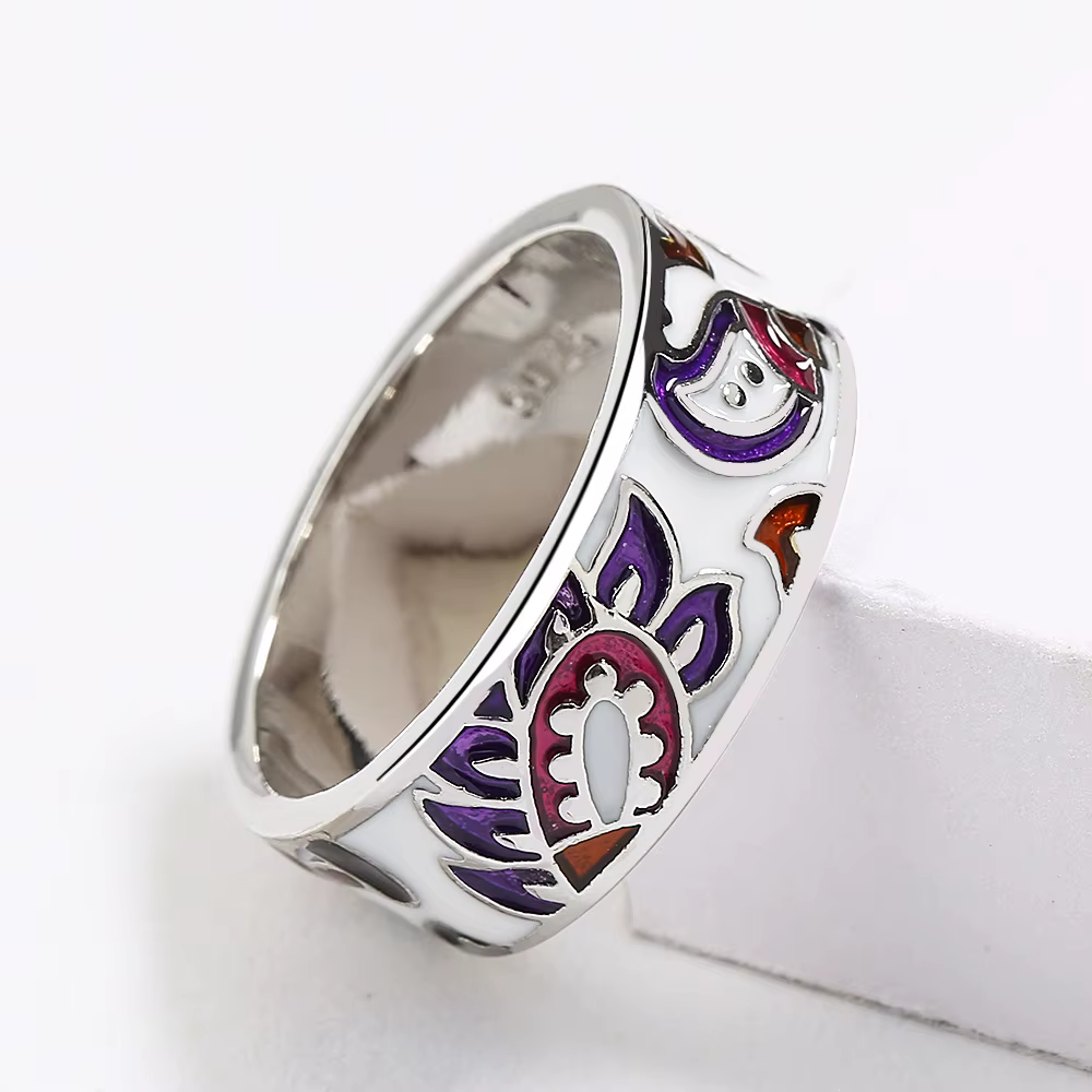 Bague de fiançailles exquise pour femme