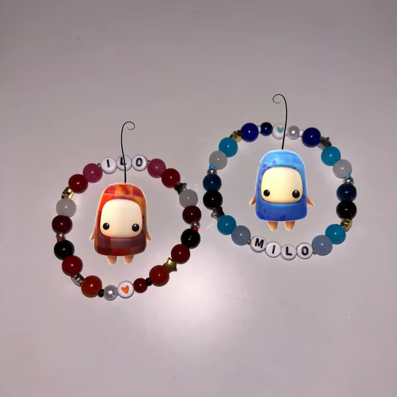 Ensemble de bracelets faits à la main Ilomilo 2 en 1