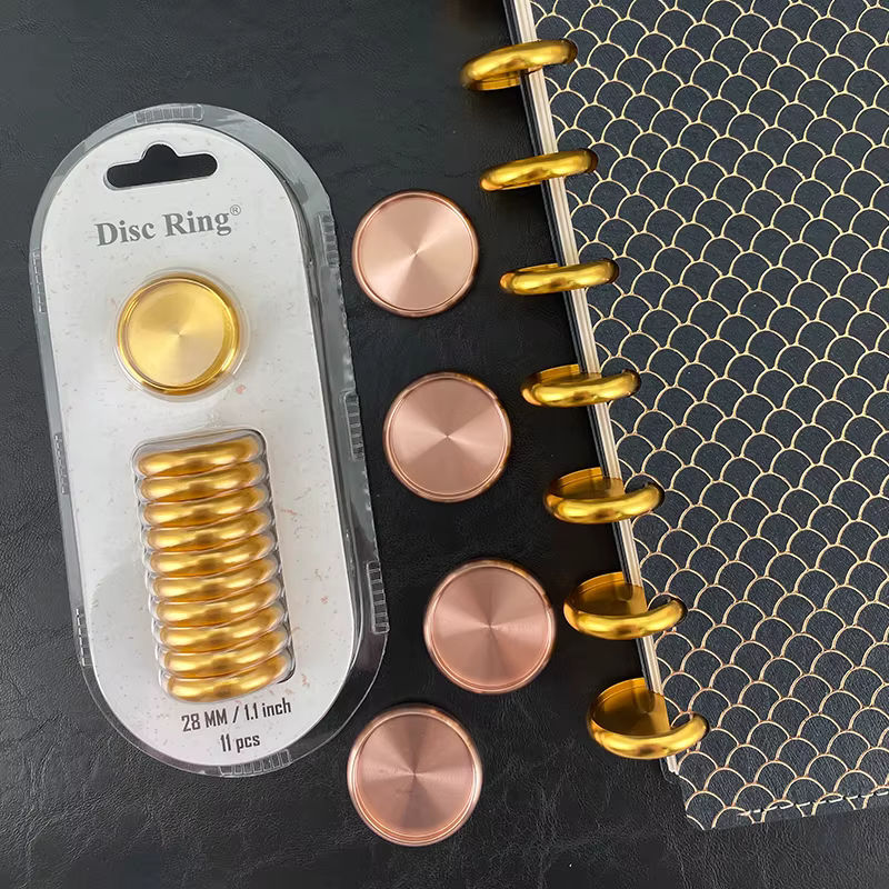 Anneaux de reliure de disque de planificateur