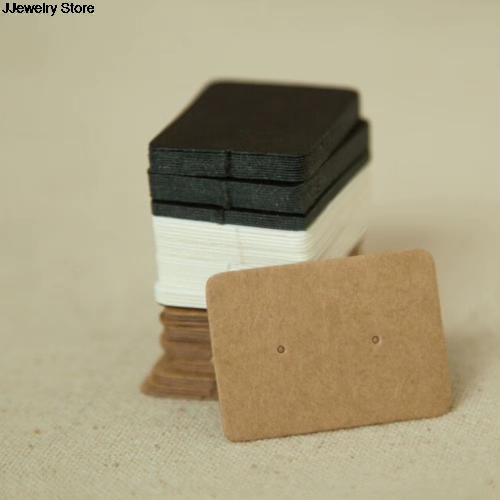 Cartes en carton pour présentoir de bijoux