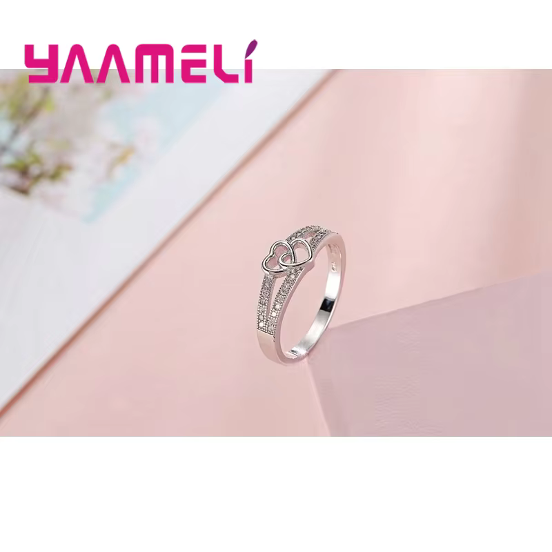 Bague couleur argent Sterling 925