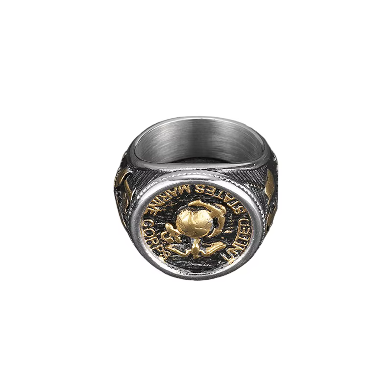 Bagues d'aigle du Corps des Marines pour hommes