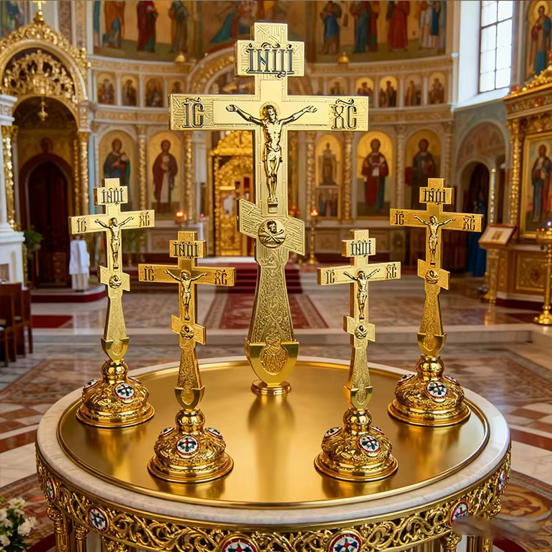 Nouvelle croix d'autel de l'Église orthodoxe 2026