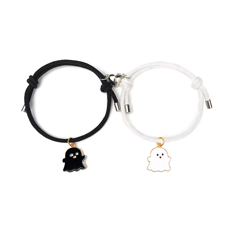 Bracelets d'attraction magnétiques en forme de cœur pour Couple romantique pour femmes