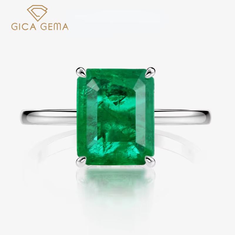 Gica Gema-Bagues de mariage en argent regardé 925 pour femme