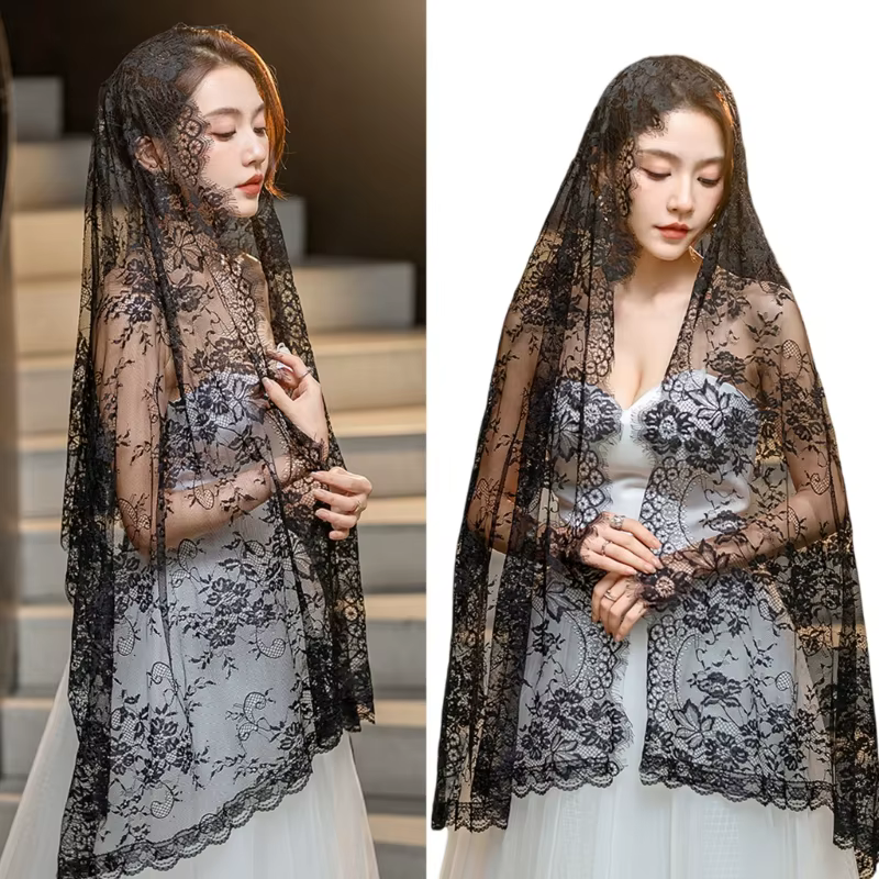 Voile dramatique fête pour filles