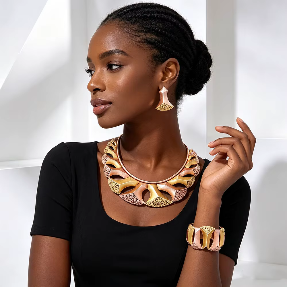 GODKI – magnifiques bijoux pour femmes, accessoires de luxe pour fête de mariage, collier de haute qualité, boucles d'oreilles, bague brillante
