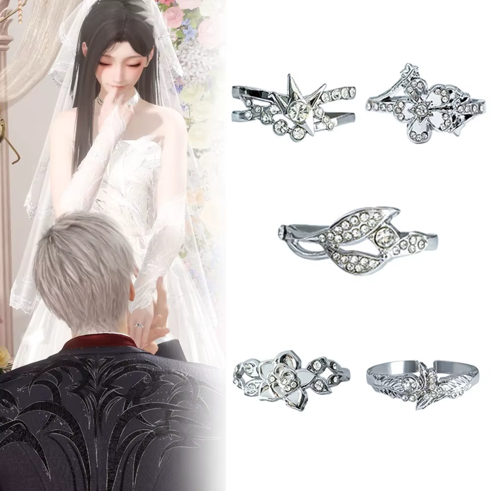 Bague de Cosplay de jeu Love And Deepspace Rafayel Xavier Zayne
