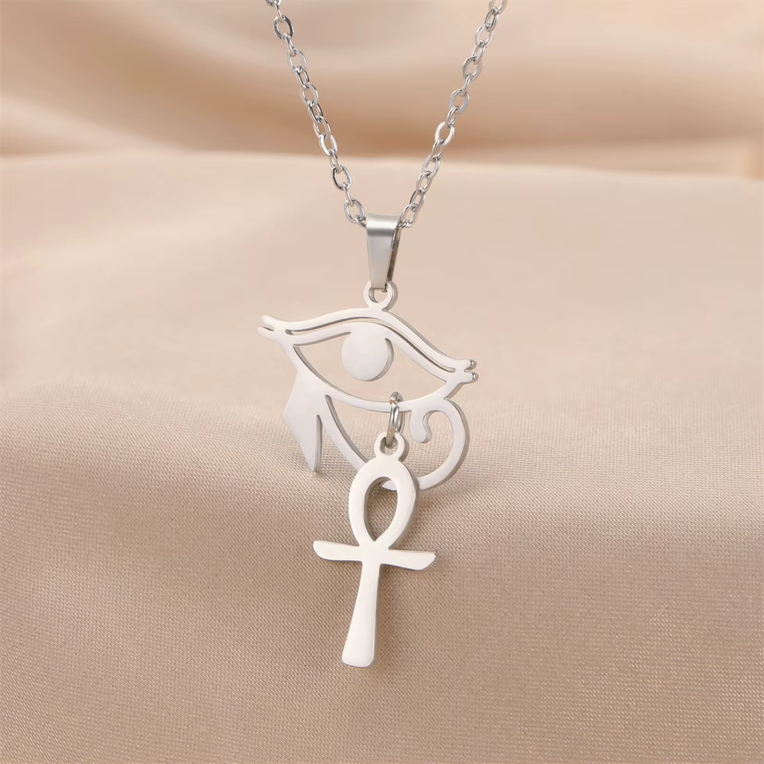 EUEAVAN – collier œil d'Horus pour hommes et femmes