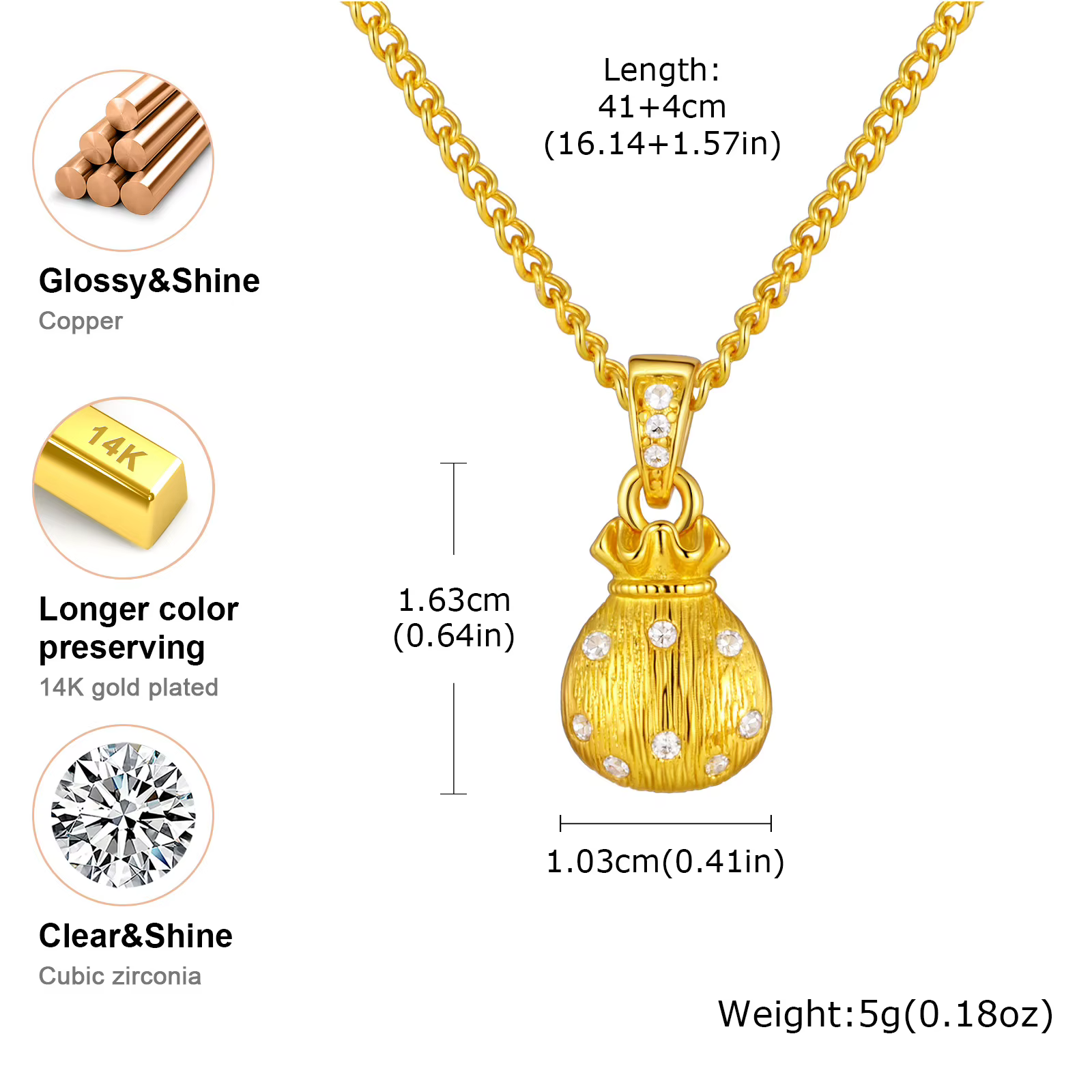Collier ovale géométrique en acier inoxydable pour femmes