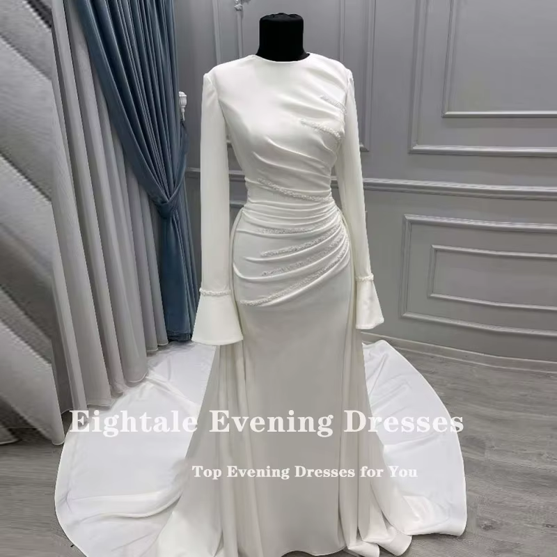 Robe De mariée De luxe en Satin