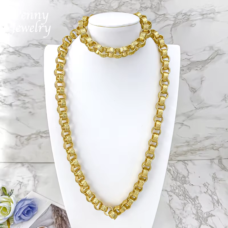 Ensemble de bijoux texturés pour hommes