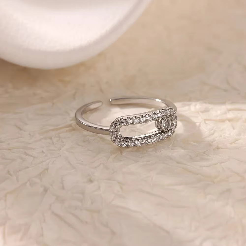 Bague ouverte polyvalente à la mode pour femmes