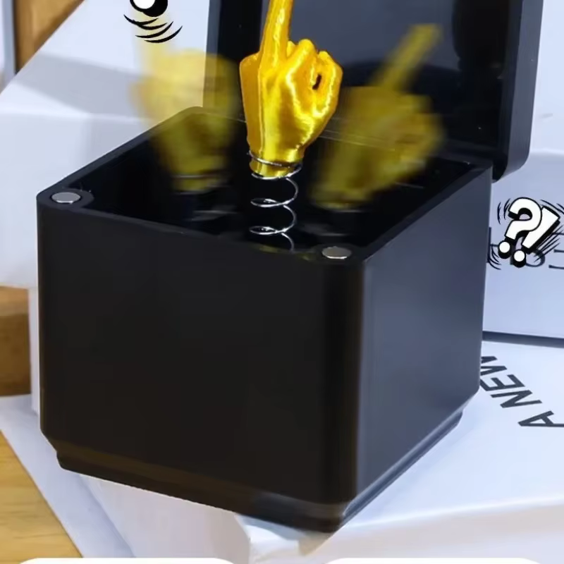 Doigt d'honneur amusant en boîte - Décoration de bureau