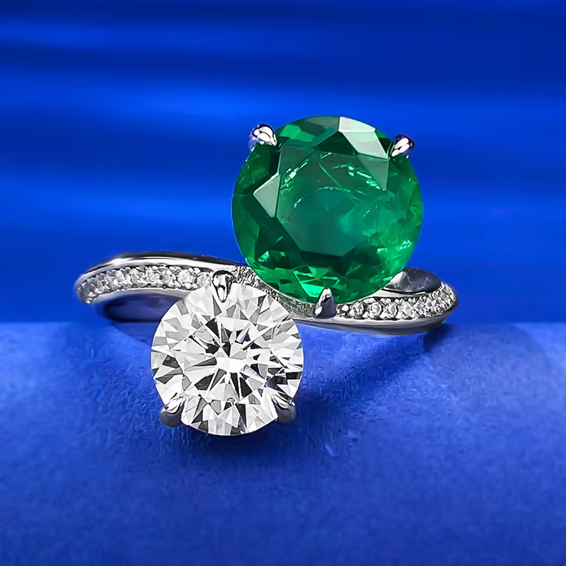 Wong Rain – bague vintage en argent sterling 100% 925
