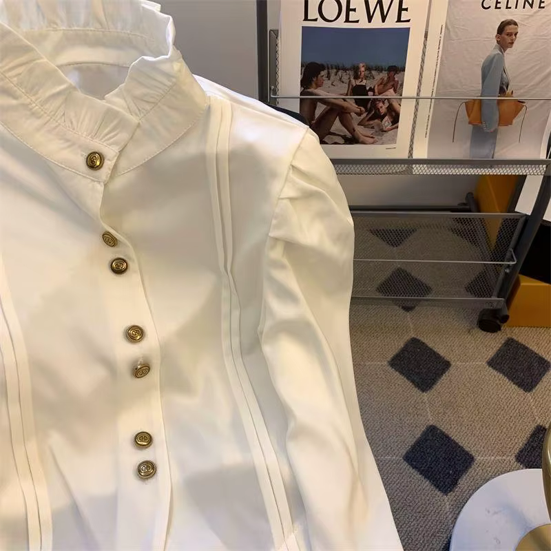 Chemise Style cour française Chic petite
