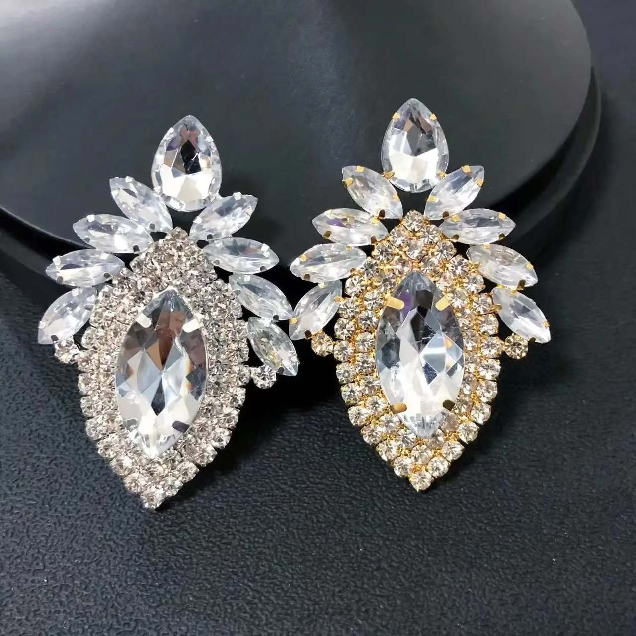 Bague tendance en forme de goutte d'eau