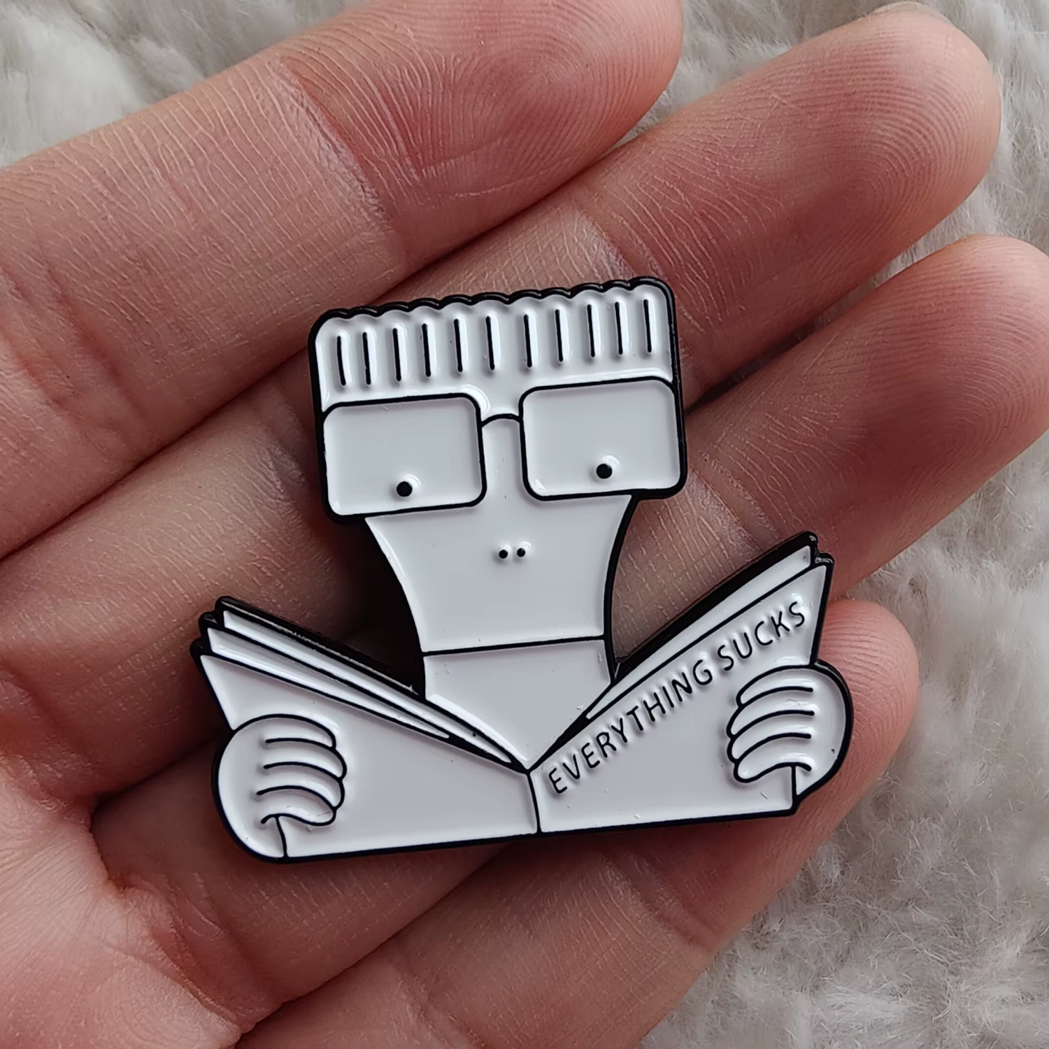 Goes to imprimés Punk Rock Émail Pin
