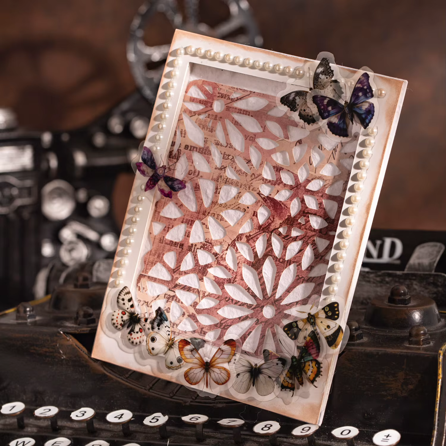 10 feuilles de matériaux de texture Vintage