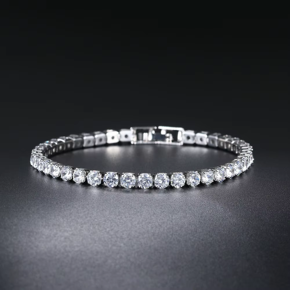Bracelet de Tennis en zircone pour femmes