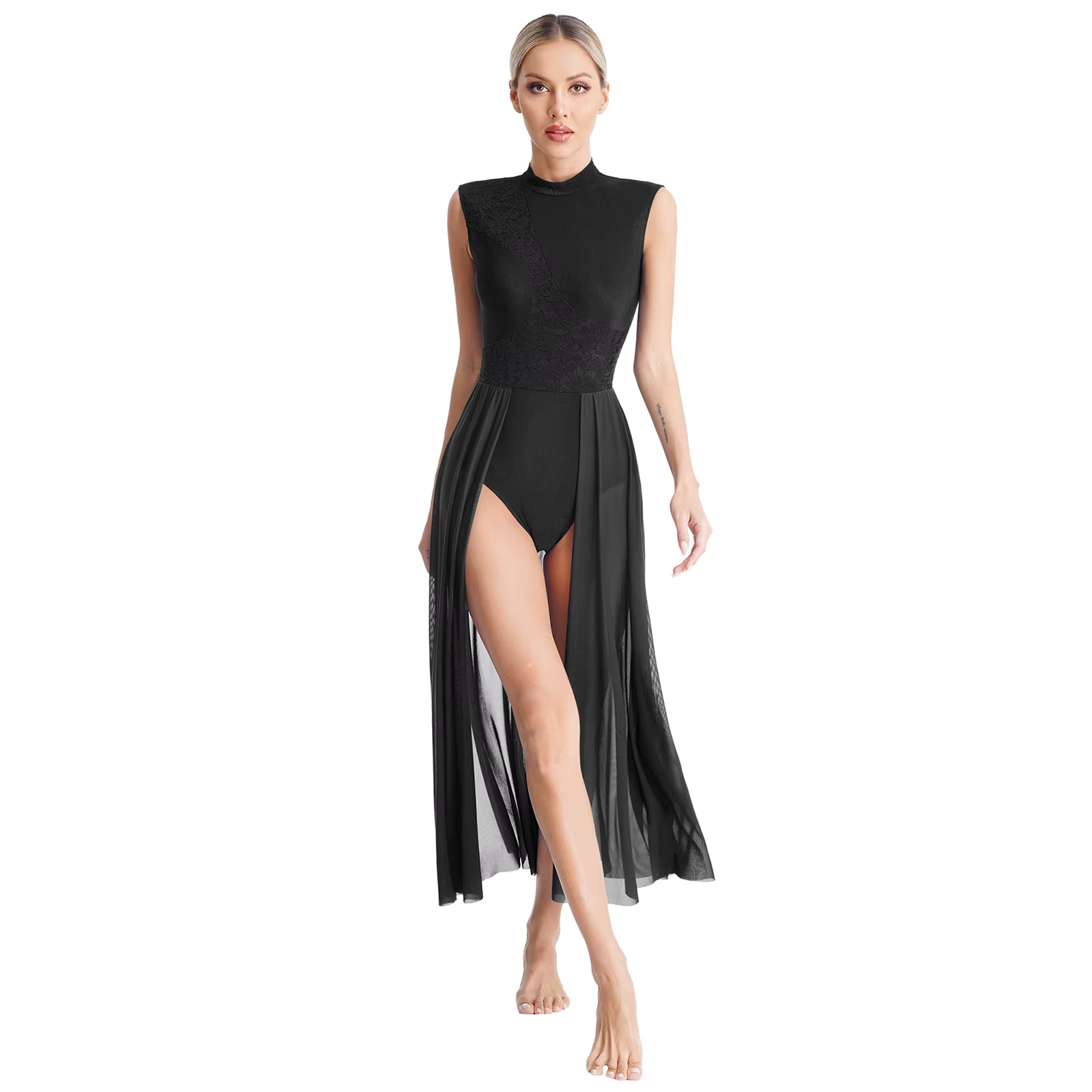 Robe de danse d'éloge pour femmes