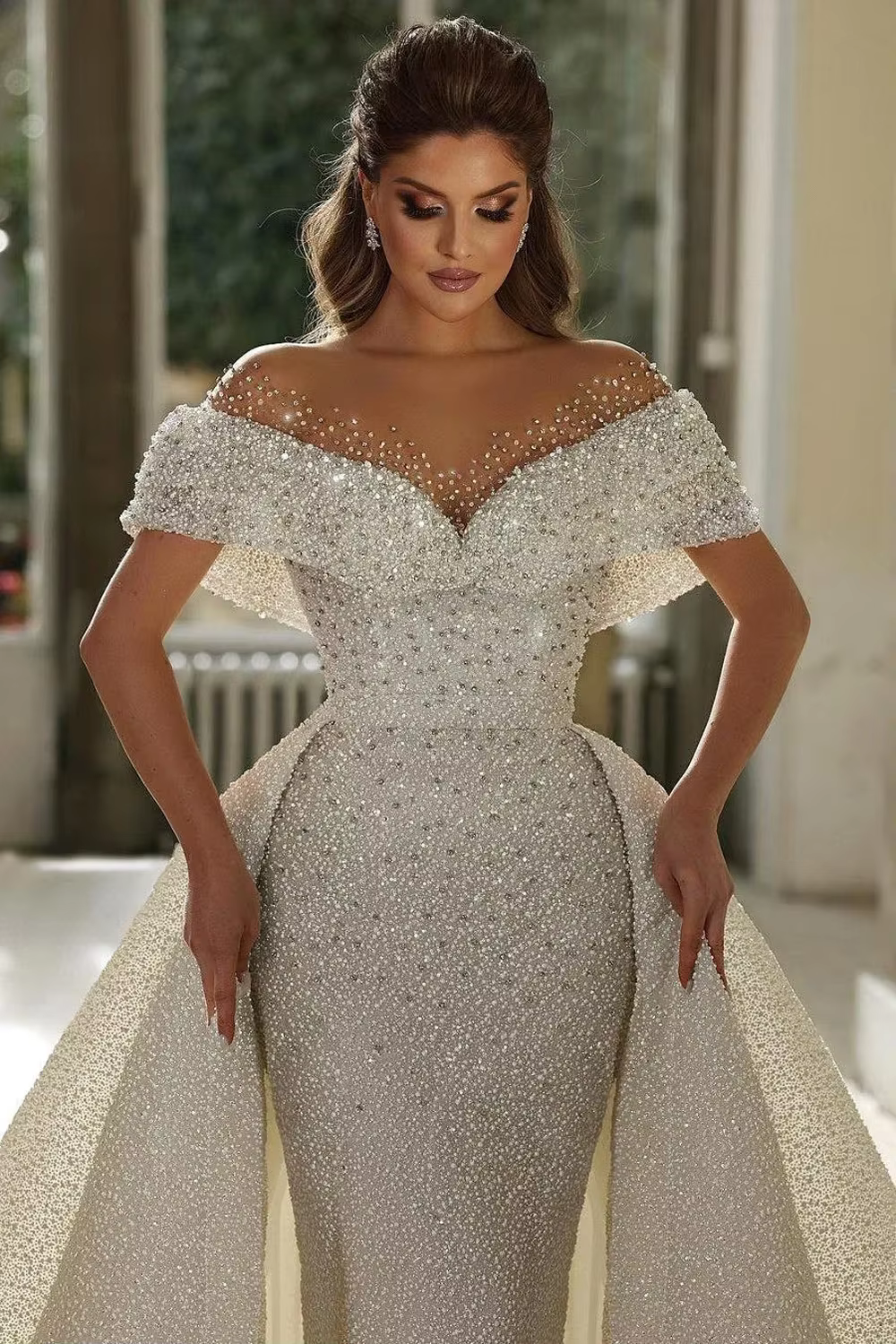 Robes de mariée sirène de luxe personnalisées