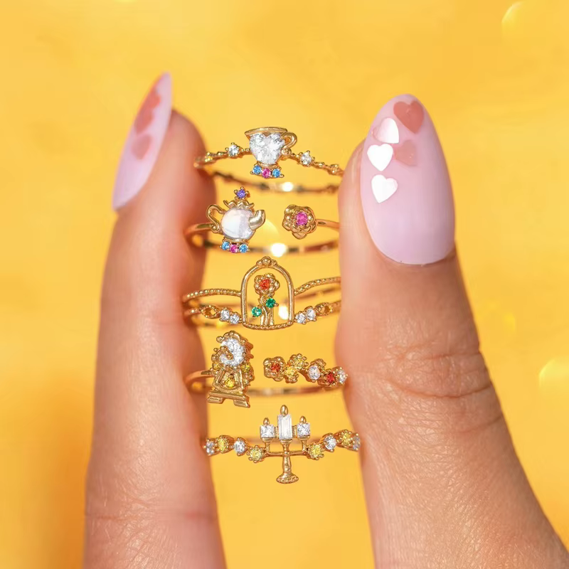 Bague en zircone cubique pour femmes