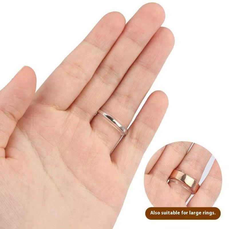 Nouvel ajusteur de taille de bague en silicone